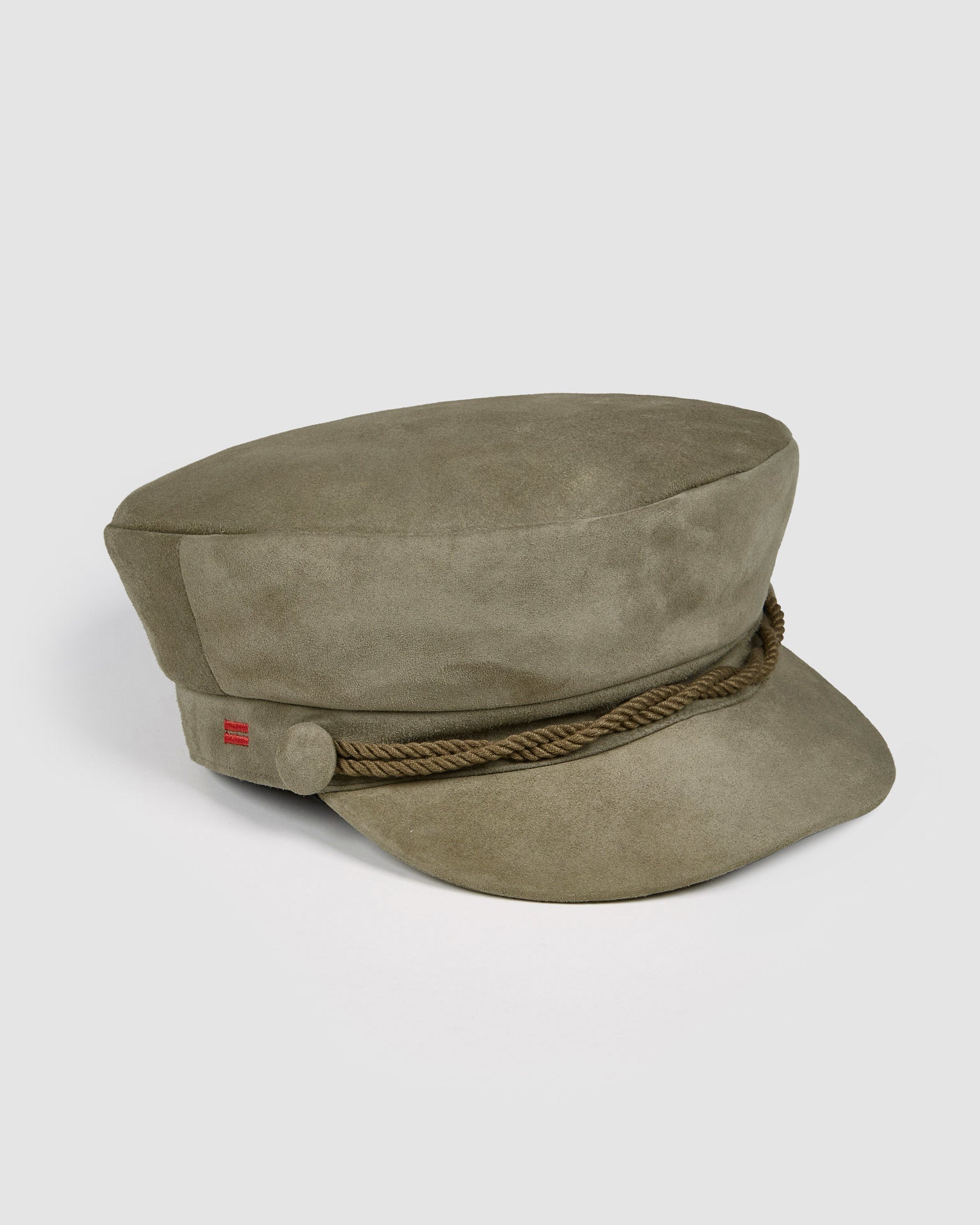 KURT KHAKI SUEDE CAP SAUVAGESPARIS