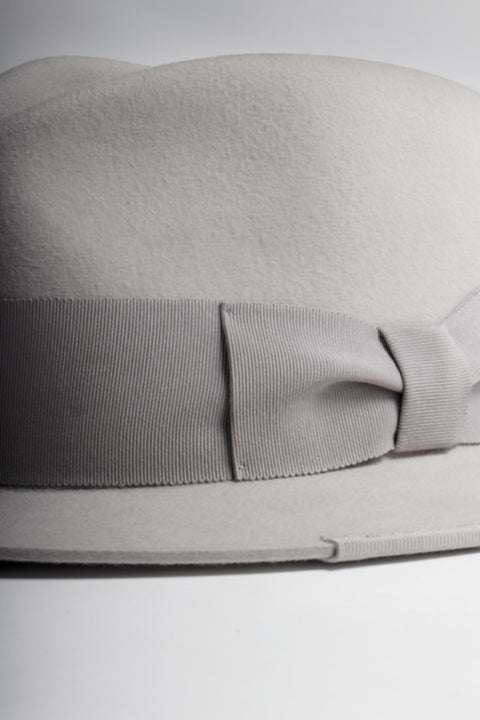 JOHNNY - LIGHT GREY FELT HAT